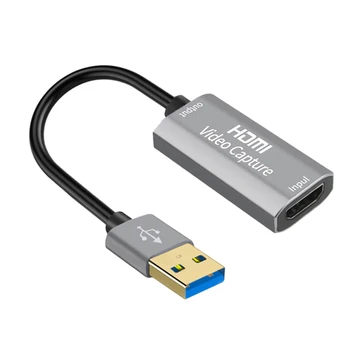 Grabber Vaizdo plokštė Konferencija USB Internetinių Mokymo Garso Transliacijos 1080P 60fps Didelės Spartos HD 