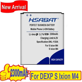 HSABAT Naujas 2300mAh Baterija DEXP S Ixion M4