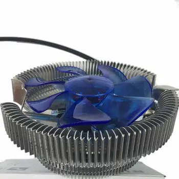 Ice blue stalinis kompiuteris CPU radiatoriaus kompiuterio CPU aušintuvo heatsink ventiliatorius, AMD, 