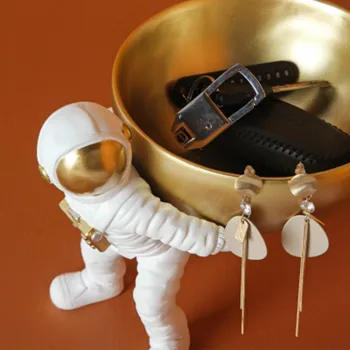 Laikymo Dėklas Šviesos Prabanga Figūrėlės Astronautas Įėjimo Klavišą Vaisių, Džiovintų Vaisių Kompotas Vaikų Kambarys Kambarį Apdaila