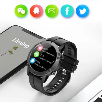 LIGE 2020 Naujas Pilnas Touch Screen Smart Watch Vyrų Sport Fitness 
