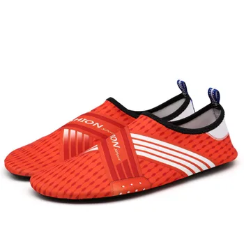 LUCYLEYTE Sporto Treniruoklių tiekėjų batus neslidžiais paplūdimio snorkeling pleistras minkšti batai kierat batus basomis, plaukimo batus 395