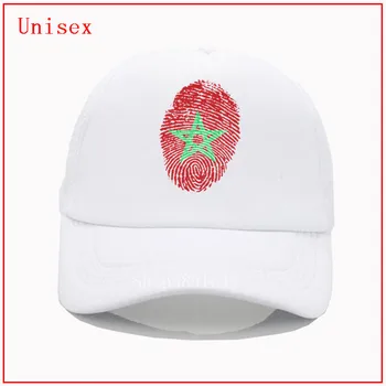 Marokas Vėliavos pirštų Atspaudų Siuvinėjimas Medvilnės Skrybėlę Vyrų, Moterų Beisbolo kepuraitę Hip-Hop Skrybėlių Mados Tėtis, Skrybėlės Vasarinės Medvilnės kepurės 2182