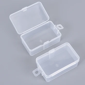 Maža Pakuotė Dėžutė Chip Box Saugojimo Skaidraus Plastiko Mažas Produkto PP Medžiaga Saldainiai monetos Dalykėlių Lauke Didmeninės