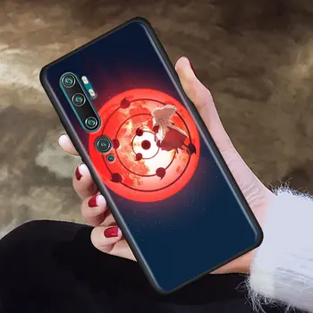 Minkštas Telefoną Atveju Xiaomi Mi 9 9T 10 Lite 10 Pastaba Pro 9 SE Redmi 8 Pastaba 8T 9 9S 9 Pro Dangtelį Madara Uchiha Naruto anime Atvejais 3361