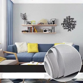 Namų miegamąjį kambarį, freskos, popierius, lipdukas 3D įspaudas purvo tapetai lipniosios vinyl Sofa-lova, TV foną, sienos dokumentus, pilka