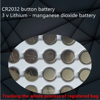 NAUJAS 10VNT/DAUG Aukštos kokybės 3 v CR2032 Ličio - mangano dioksido mygtuką baterija tinka žaislai, elektroniniai produktai