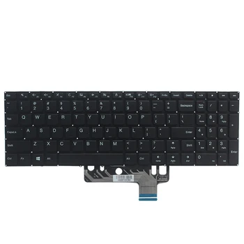 Naujas US klaviatūra Lenovo jogos 510-15 510-15IKB 510-15ISK MUMS nešiojamojo kompiuterio Klaviatūra juoda apšvietimas NR.