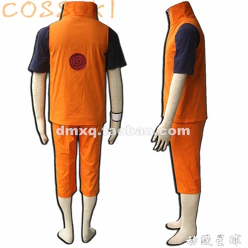 Nemokamas Pristatymas! Sandėlyje! Naruto Uzumaki Naruto Teatro Edition Anime Pilnas Komplektas Cosplay Kostiumai, Kostiumai ,Puikus Custom jums!