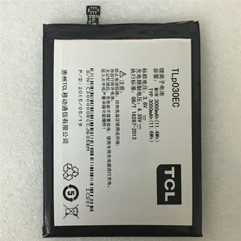 Originalus TLp030EC 3050mAh Baterija TCL 3S M3G Už UMI EMAX, Mini 4G LTE Snapdragon 615 Octa Core 5.0