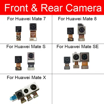 Pagrindinis Galinio vaizdo Kamera Už Huawei Mate 7 8 S SE X Atgal, Didelį Fotoaparatą, Susiduria Mažas Fotoaparatas Flex Juostelės Kabelis, Pakeitimas, Remontas, Dalys 8195
