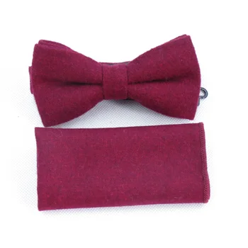 Raudona vilna necktie vyrų ir moterų mados boutique Bordo 6CM ryšius vilnos kaklaraištis collocation kišenėje rankšluostį gravata slim 3828