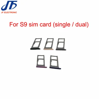 Samsung Galaxy S9 SIM Kortelės Lizdas, SD Kortelės lizdas Laikiklio Adapterio Viena Sim / Dual Sim 50pcs/daug 6523