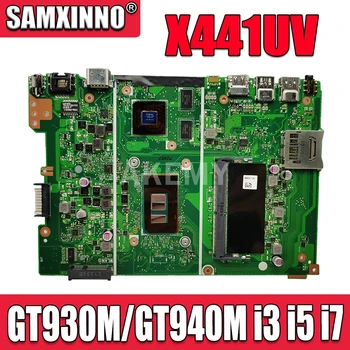 SAMXINNO už ASUS X441UV X441UVK X441UR X441URK X441UB mainboard Nešiojamas plokštė w/ GT930M/GT940M i3 i5 i7 CPU + 4G/8G RAM 18123