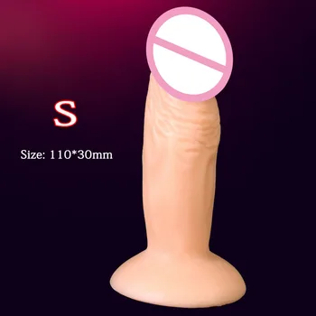 Siurbtukas Dildo Realistiškas Penis Suaugusiųjų Sekso Žaislai Moteris Masturbator Erotika Didelis Vibratorių Moterų Netikras Penis Mažas Mini Dildo 11200
