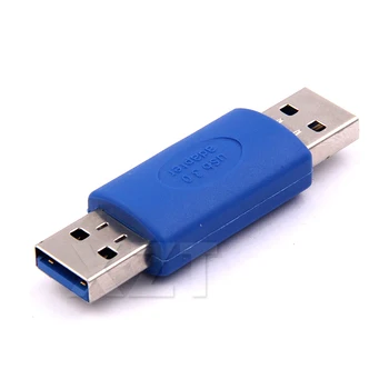 USB 3.0 Vyras į Vyrų USB3 Adapteris.0 Extender Konverteris AM AM Jungtis Jungtis, didelės spartos 1130