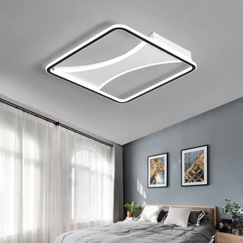 šiuolaikinio Gyvenimo Kambario Naktiniai Aliuminio kambarį miegamojo apšvietimo šviesa šviesa gerbėjai E27 led lubų lempos 7232