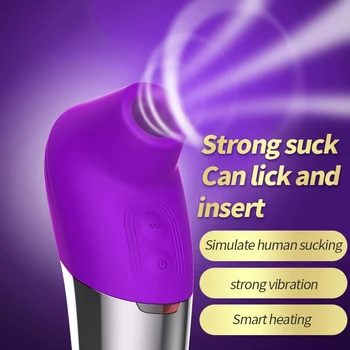 Žaibo Super Stiprus Čiulpimo Klitorio Stimuliatorius G Spot Spenelių Vibratorius Vibrador Makšties Masturbator Sekso Žaislai Moterims